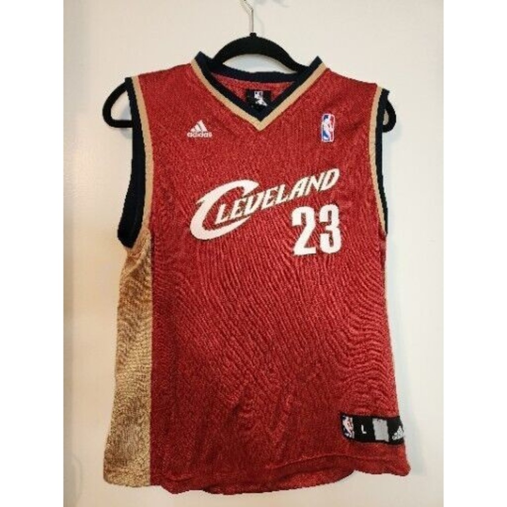 Adidas Cleveland Cavaliers LeBron James Jersey Size Youth Large